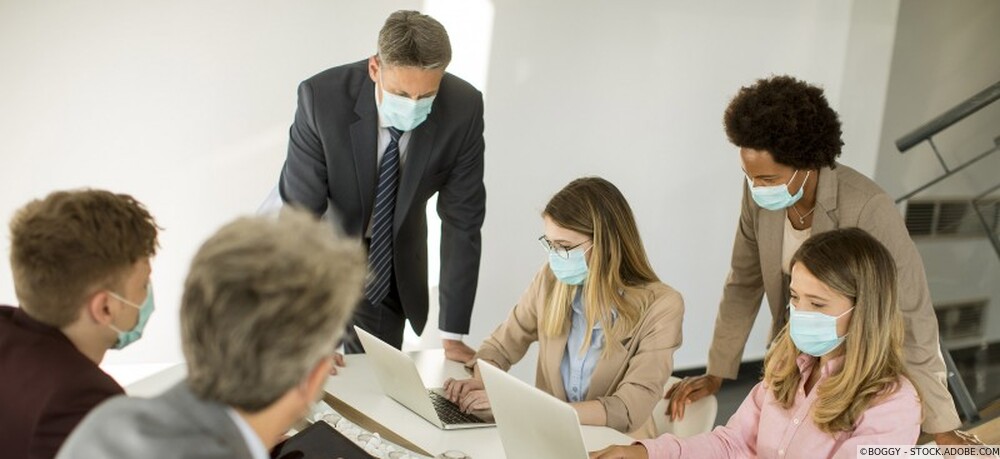 Le casse-tête du port du masque en entreprise…